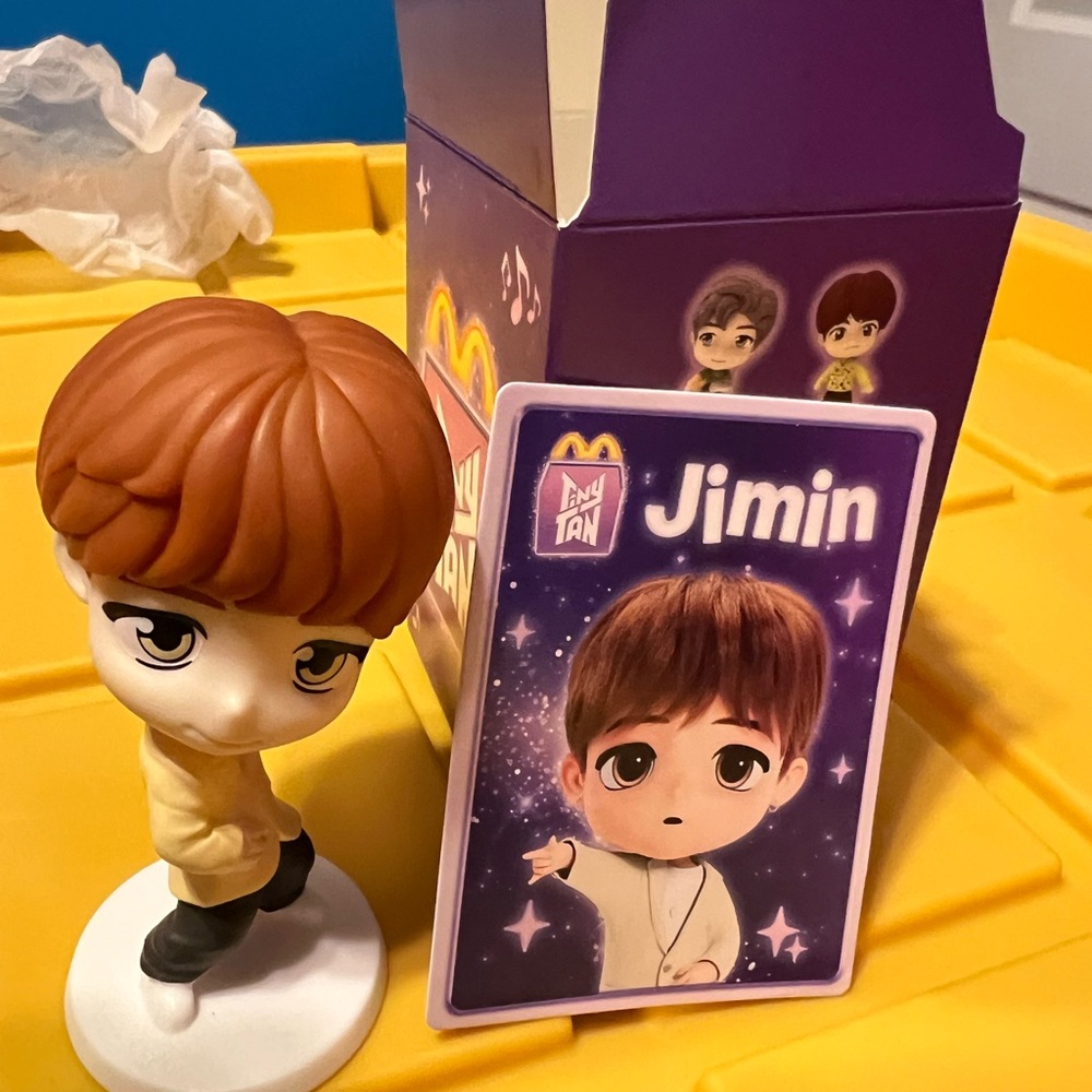 BTS TinyTam toy from McDonald’s. Character is Jimin.